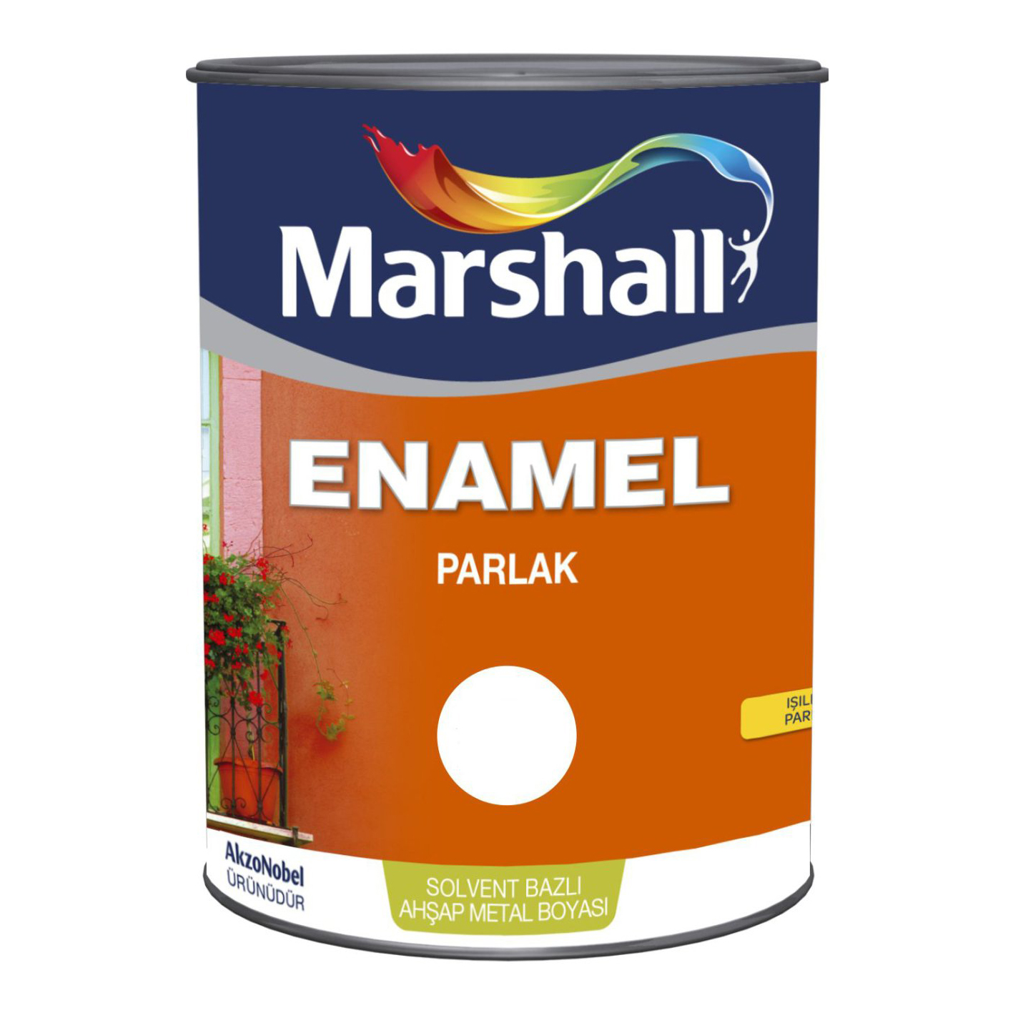 Marshall Enamel Parlak Beyaz 0.75Lt
