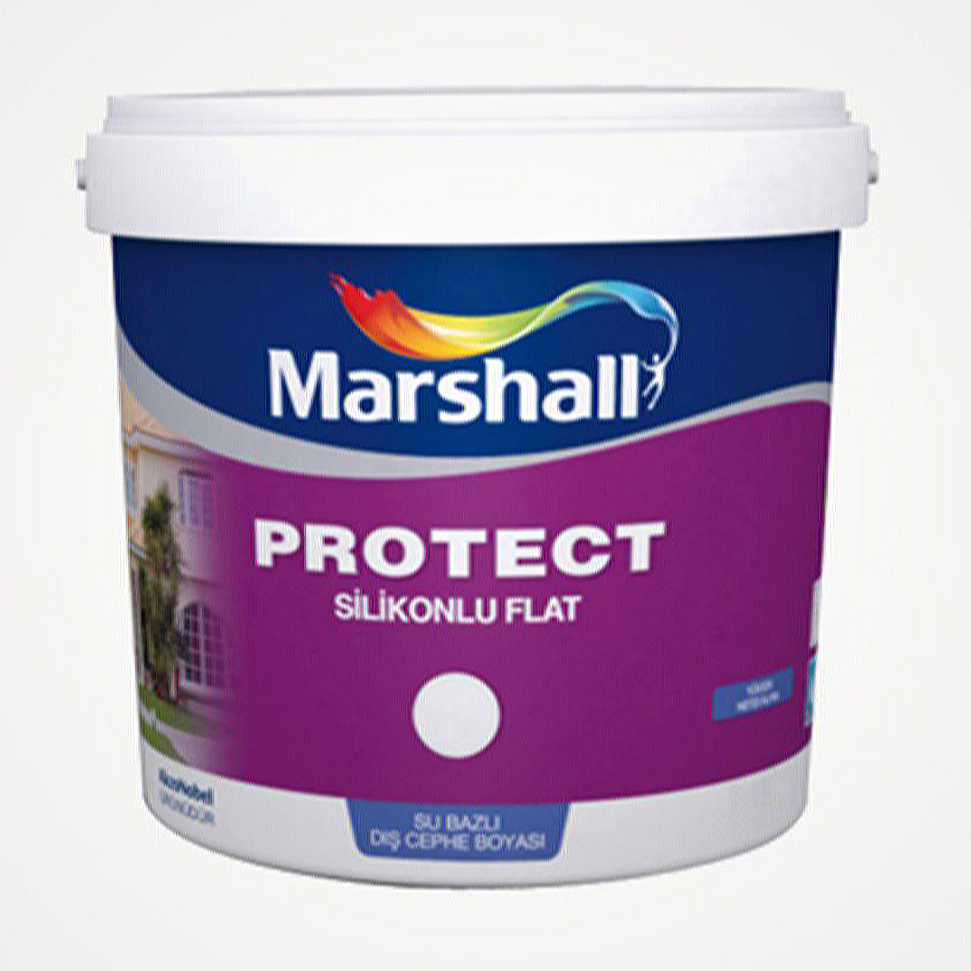 Marshall Protect Silikonlu Dış Cephe Beyaz BW 2.5Lt 